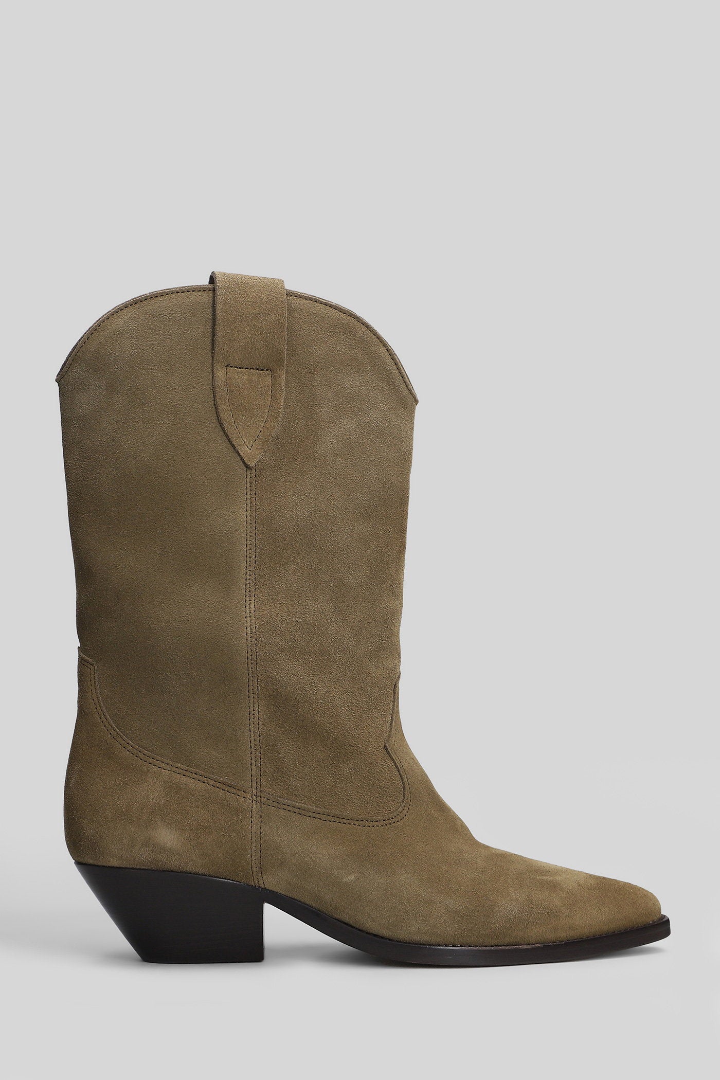 Duerto texan Ankle boots in brown suede Scarpe