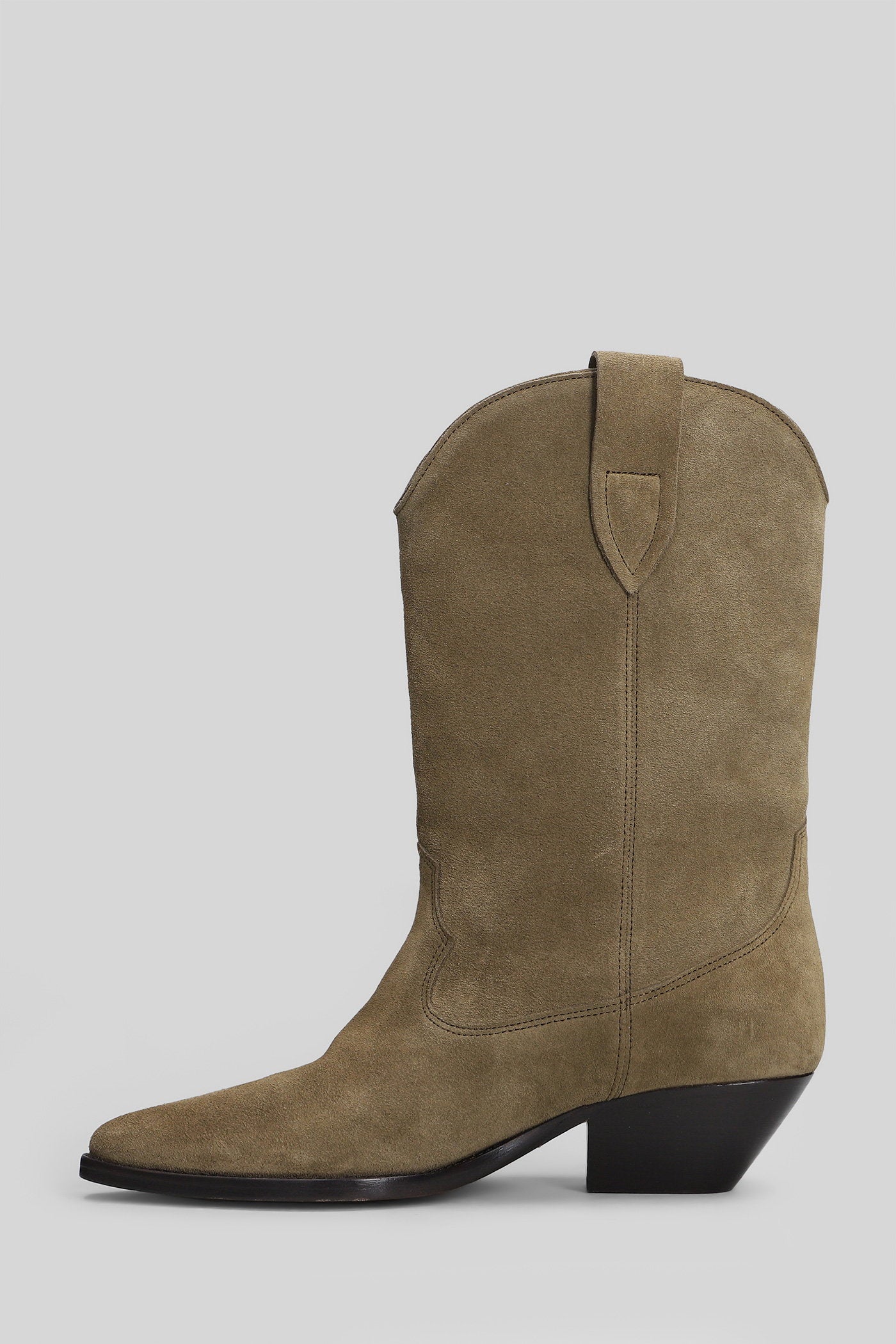 Duerto texan Ankle boots in brown suede Scarpe