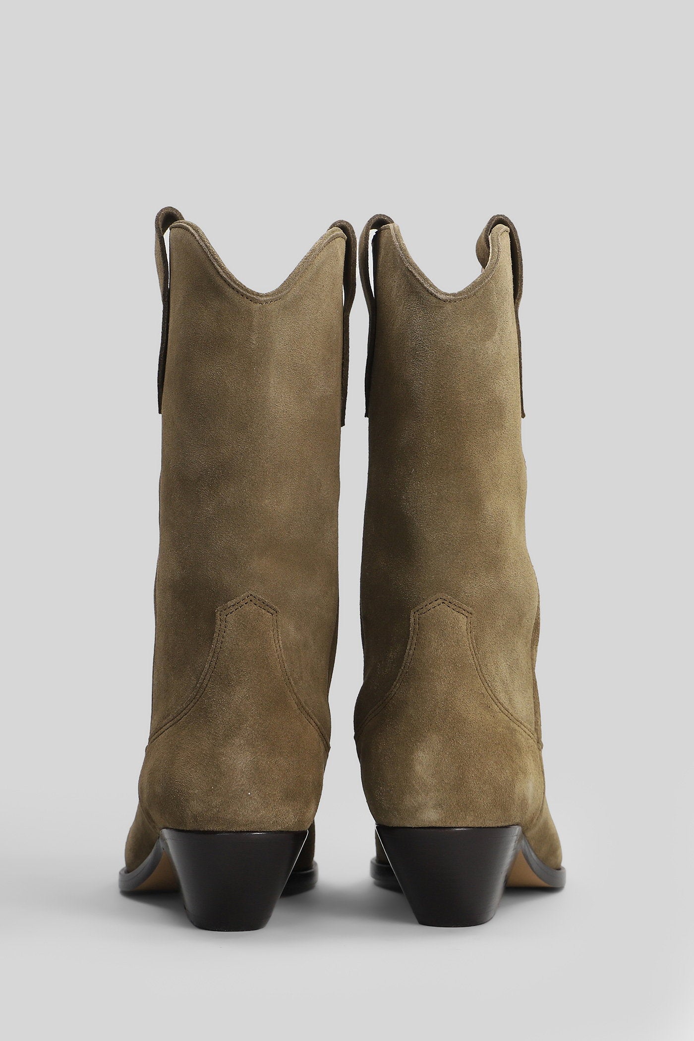 Duerto texan Ankle boots in brown suede Scarpe