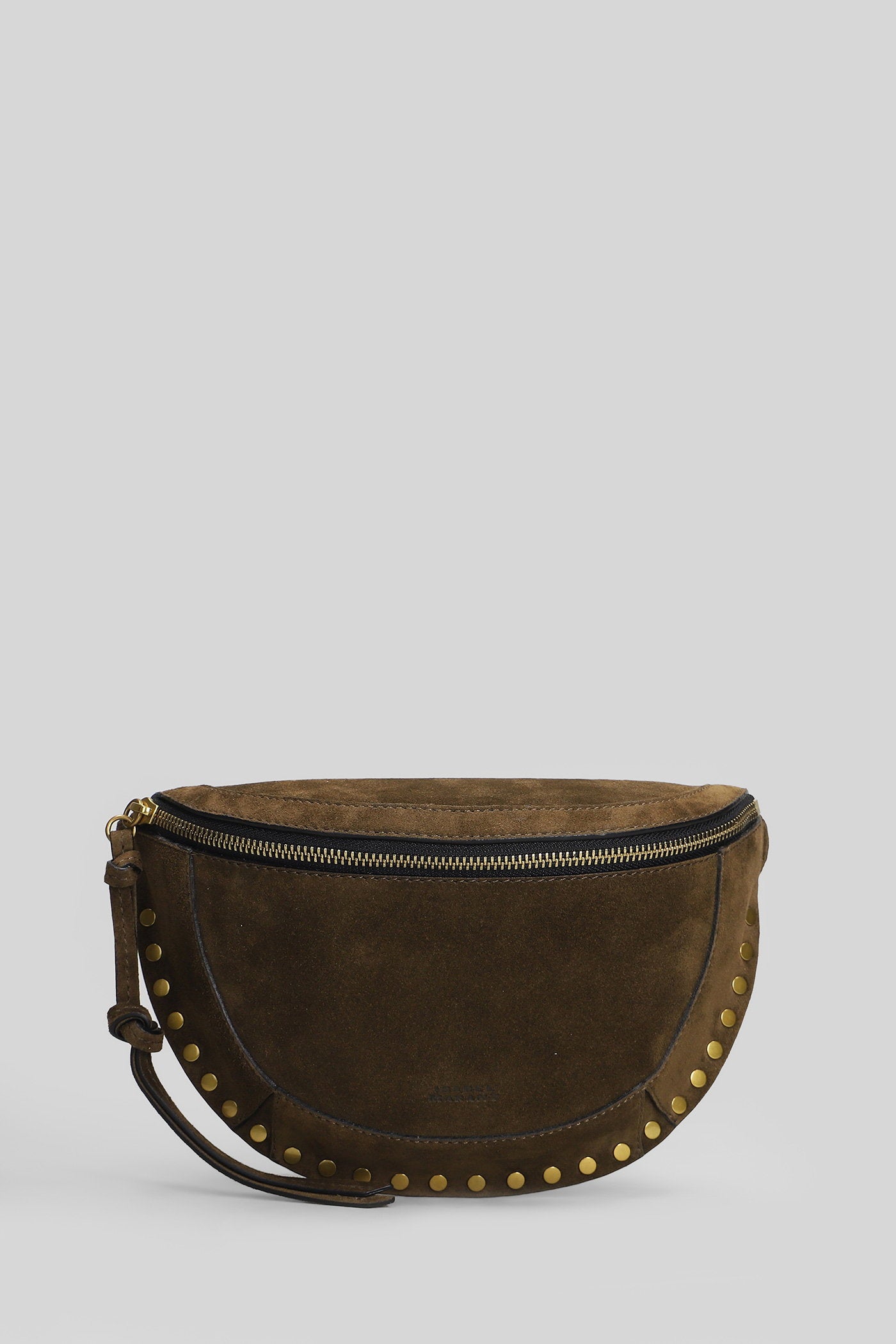 Skano fannypack Shoulder bag in khaki suede Borse