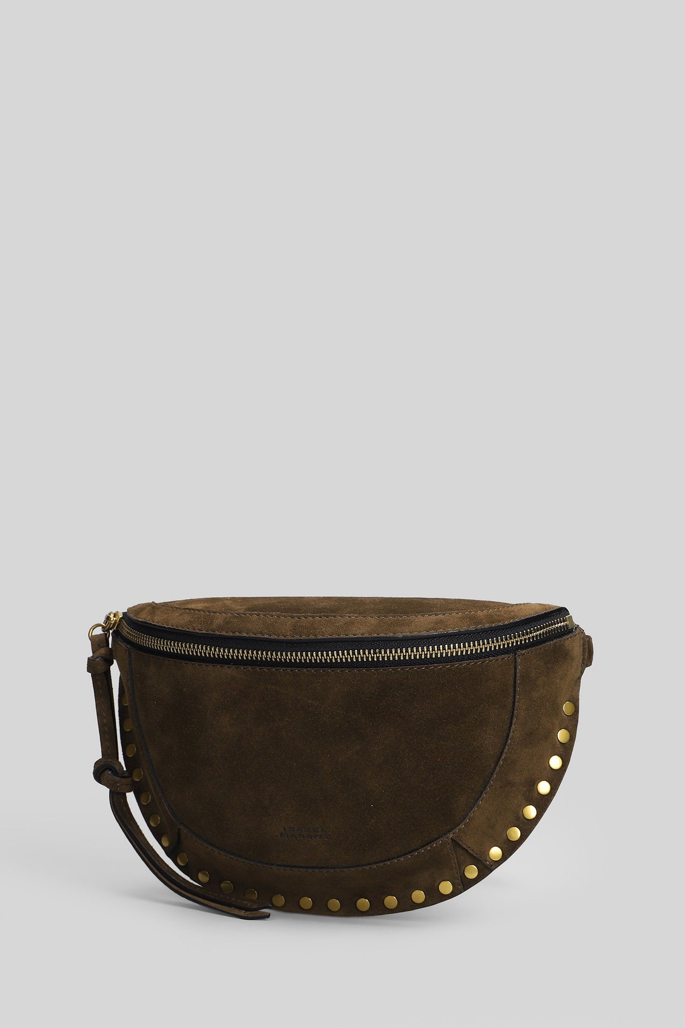 Skano fannypack Shoulder bag in khaki suede Borse