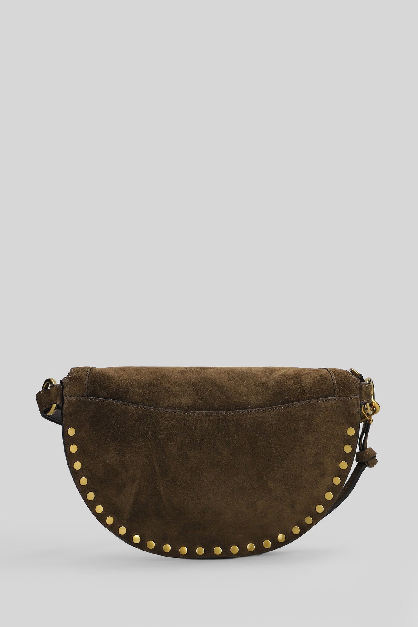 Skano fannypack Shoulder bag in khaki suede Borse