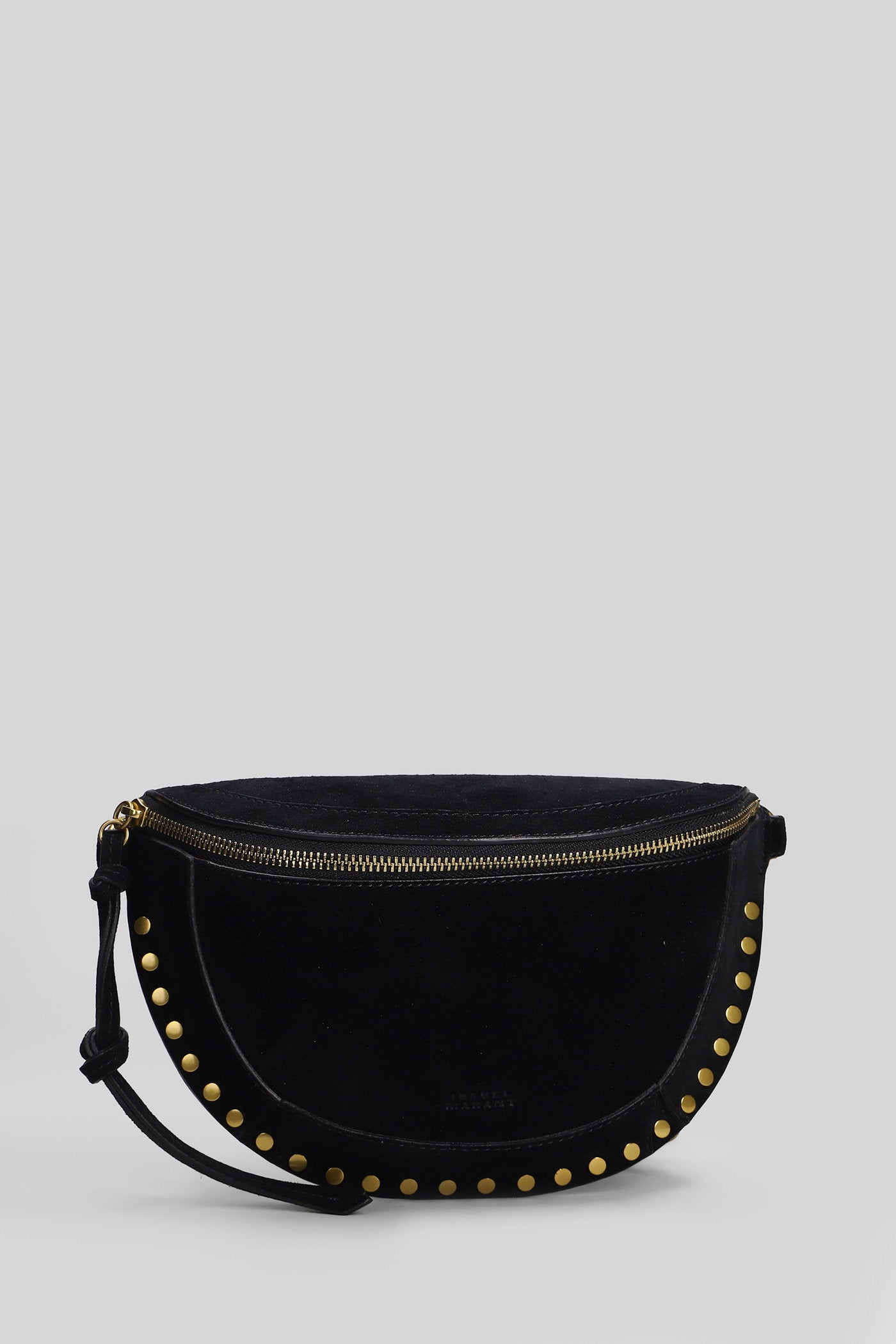 Skano fannypack Shoulder bag in black suede Borse