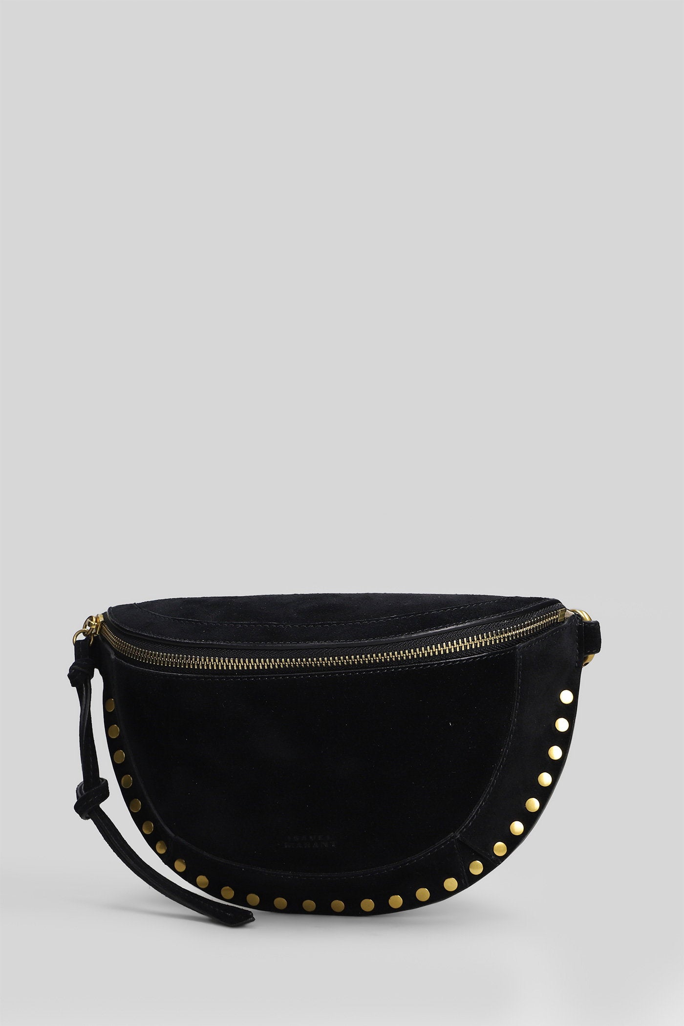 Skano fannypack Shoulder bag in black suede Borse