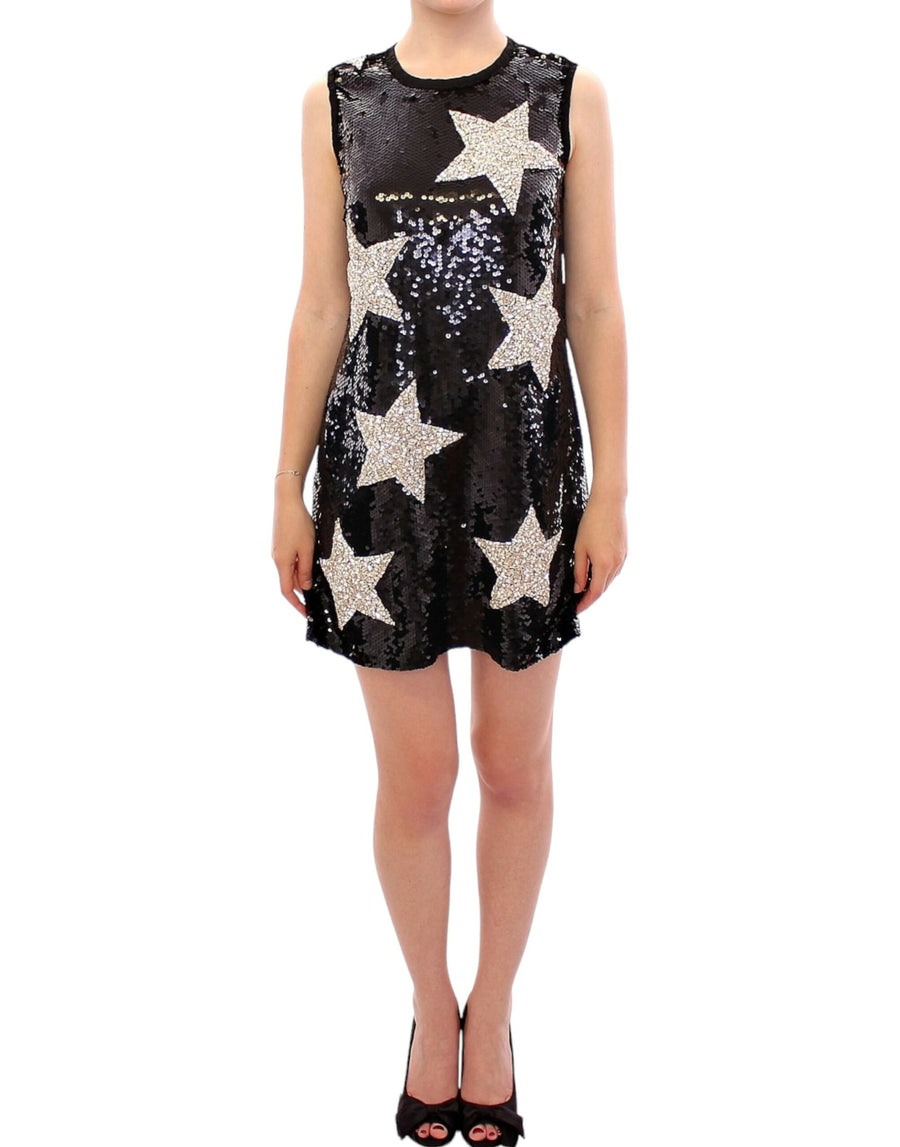 Dolce & Gabbana 70% Polyester dress in black