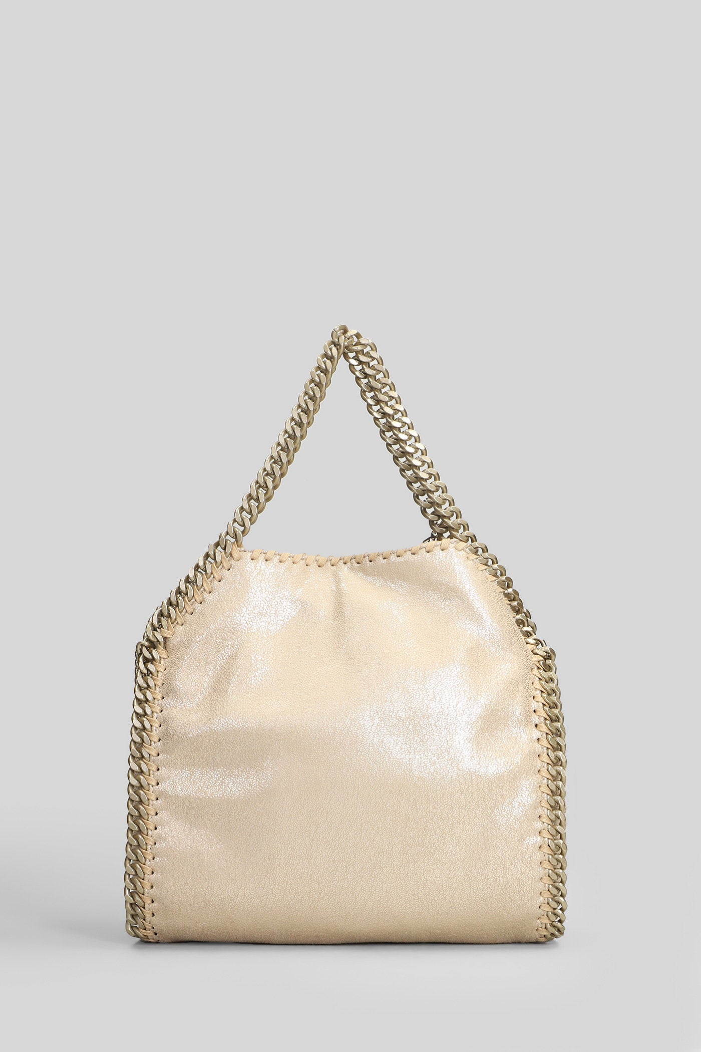 Falabella mini Shoulder bag in gold polyester Borse