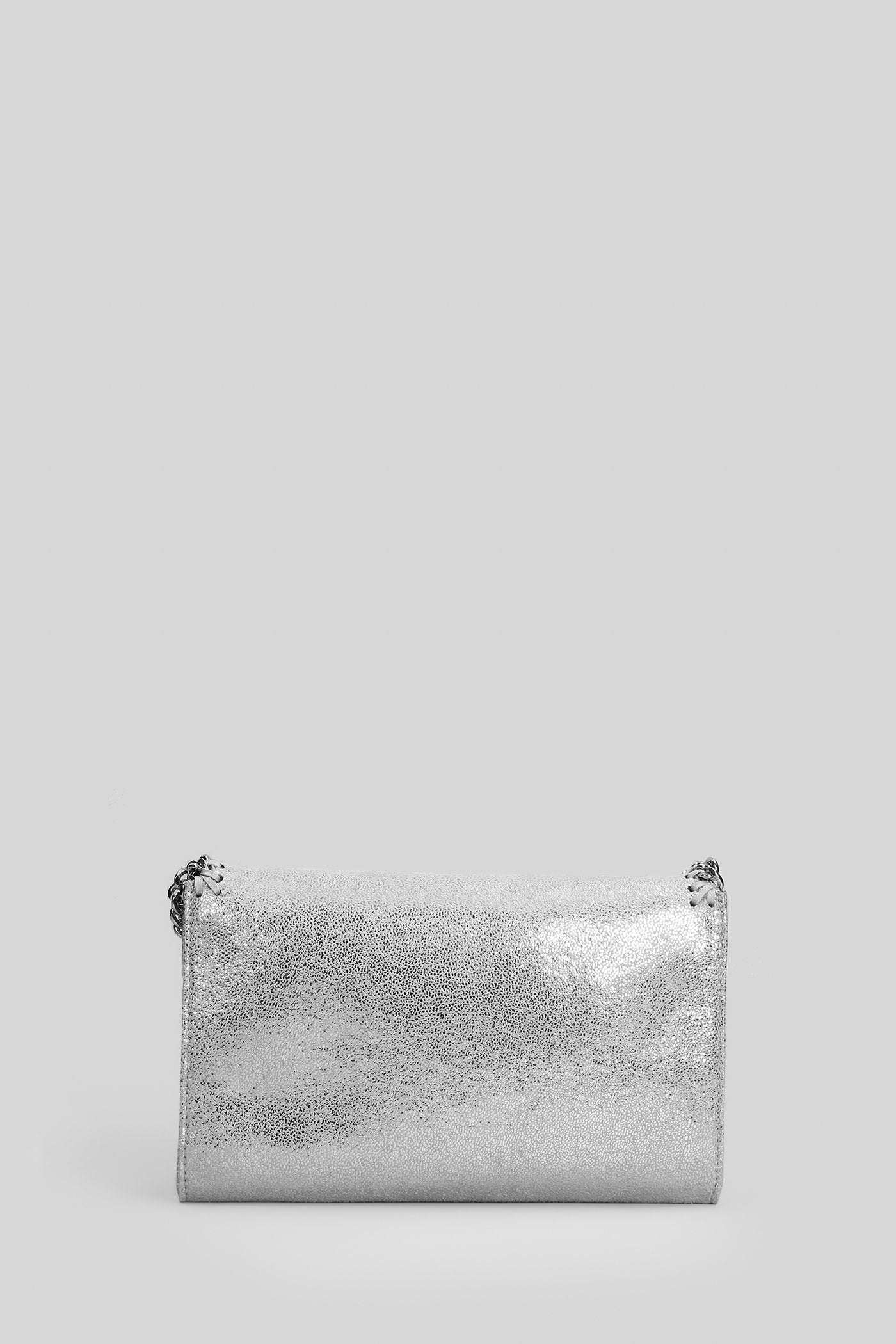 Falabella wallet Shoulder bag in silver polyester Borse