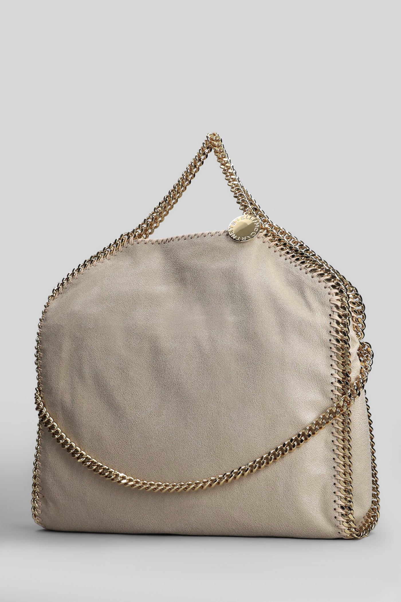 Falabella 3 chain Tote in beige polyester Borse