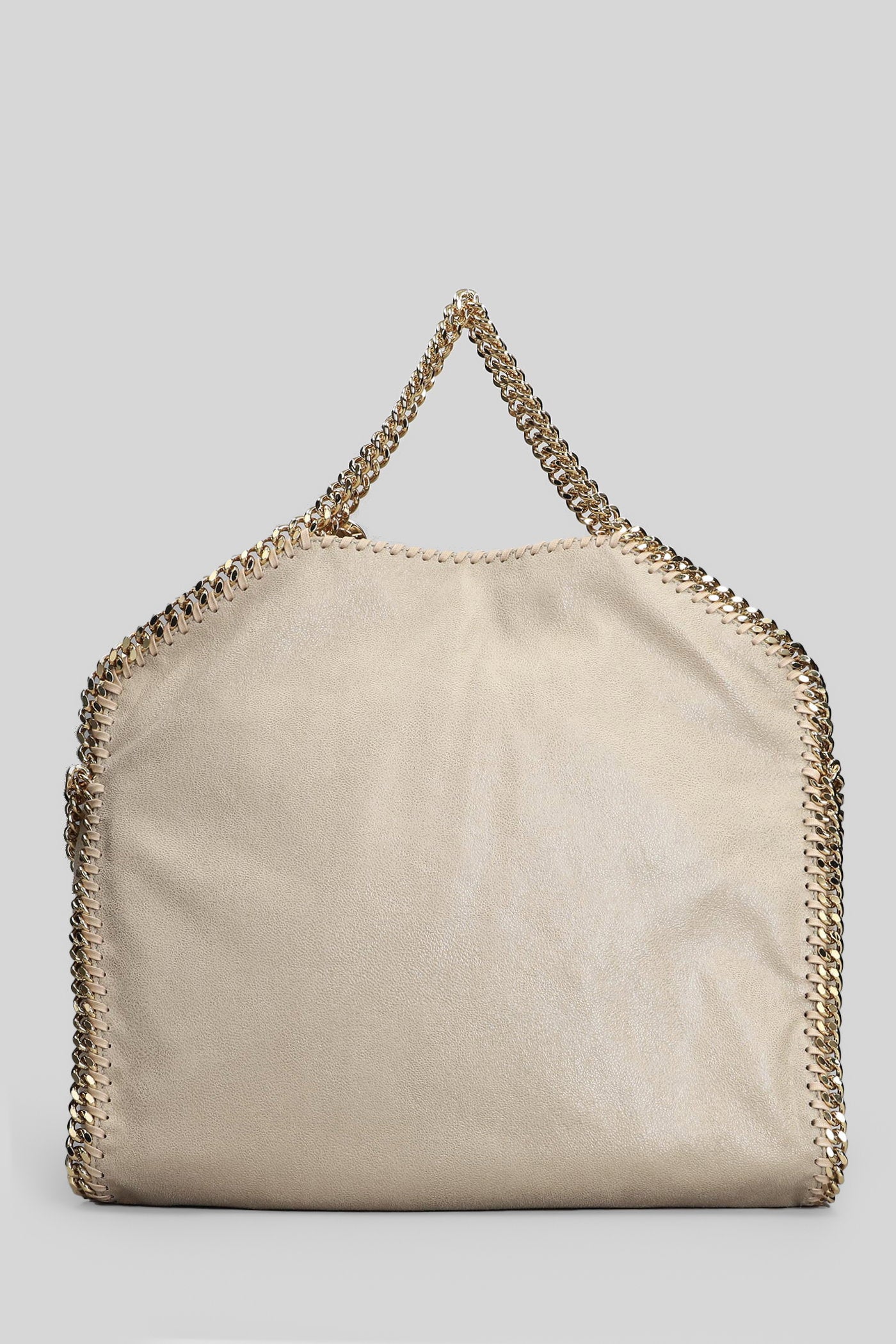 Falabella 3 chain Tote in beige polyester Borse