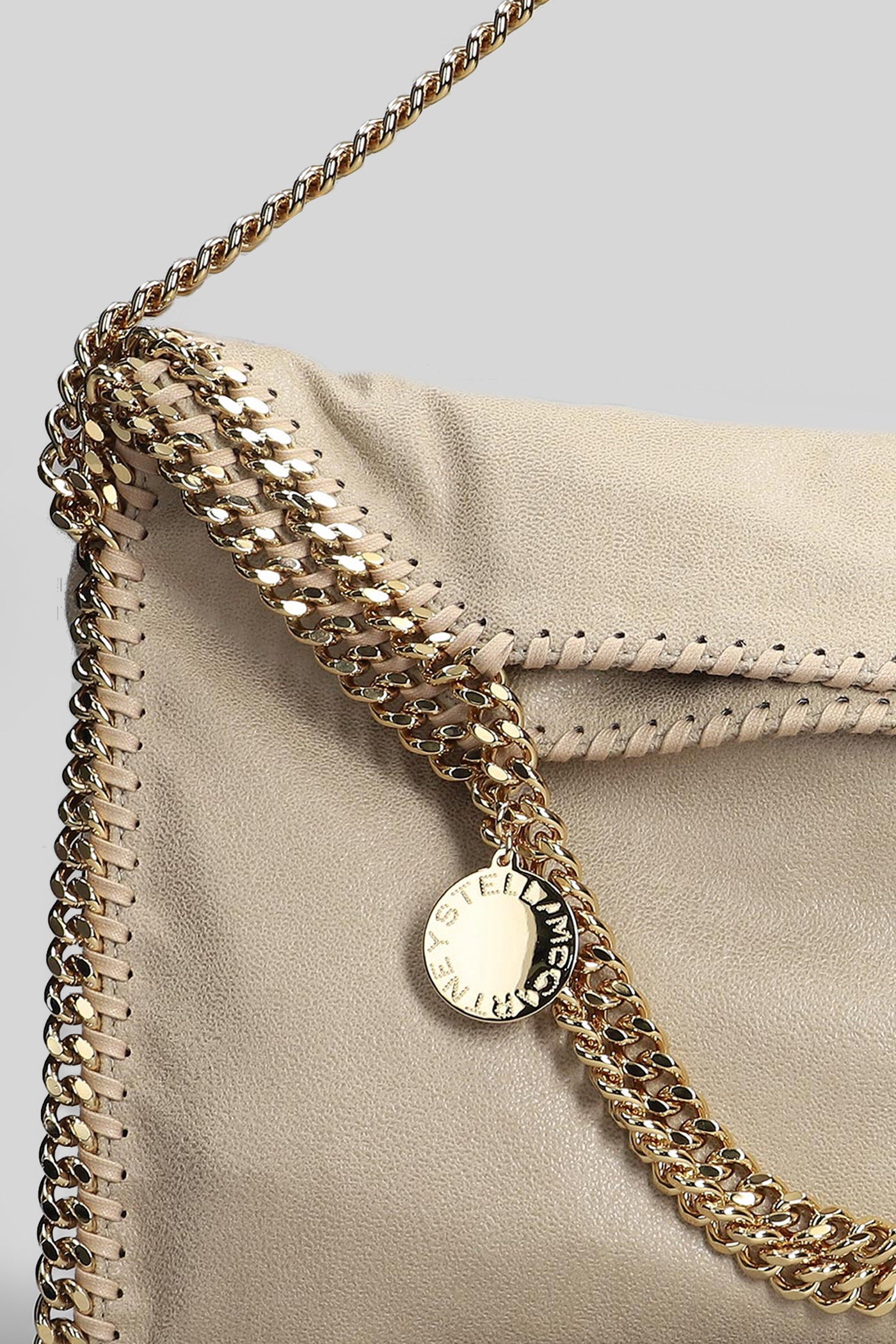 Falabella 3 chain Tote in beige polyester Borse