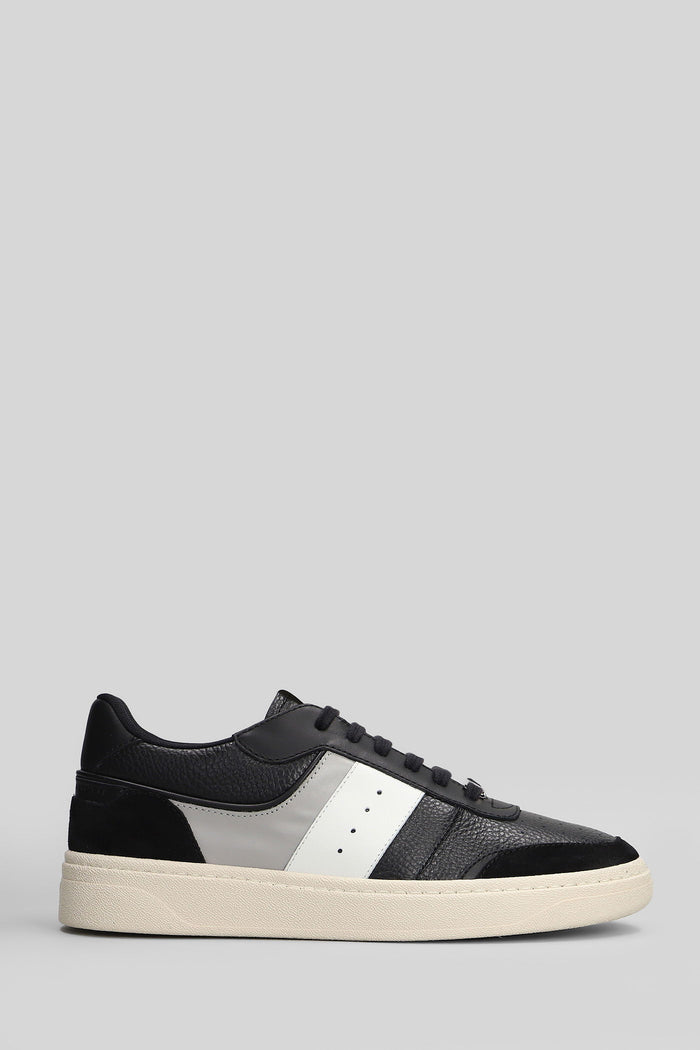 Gz94 Sneakers in black leather Scarpe