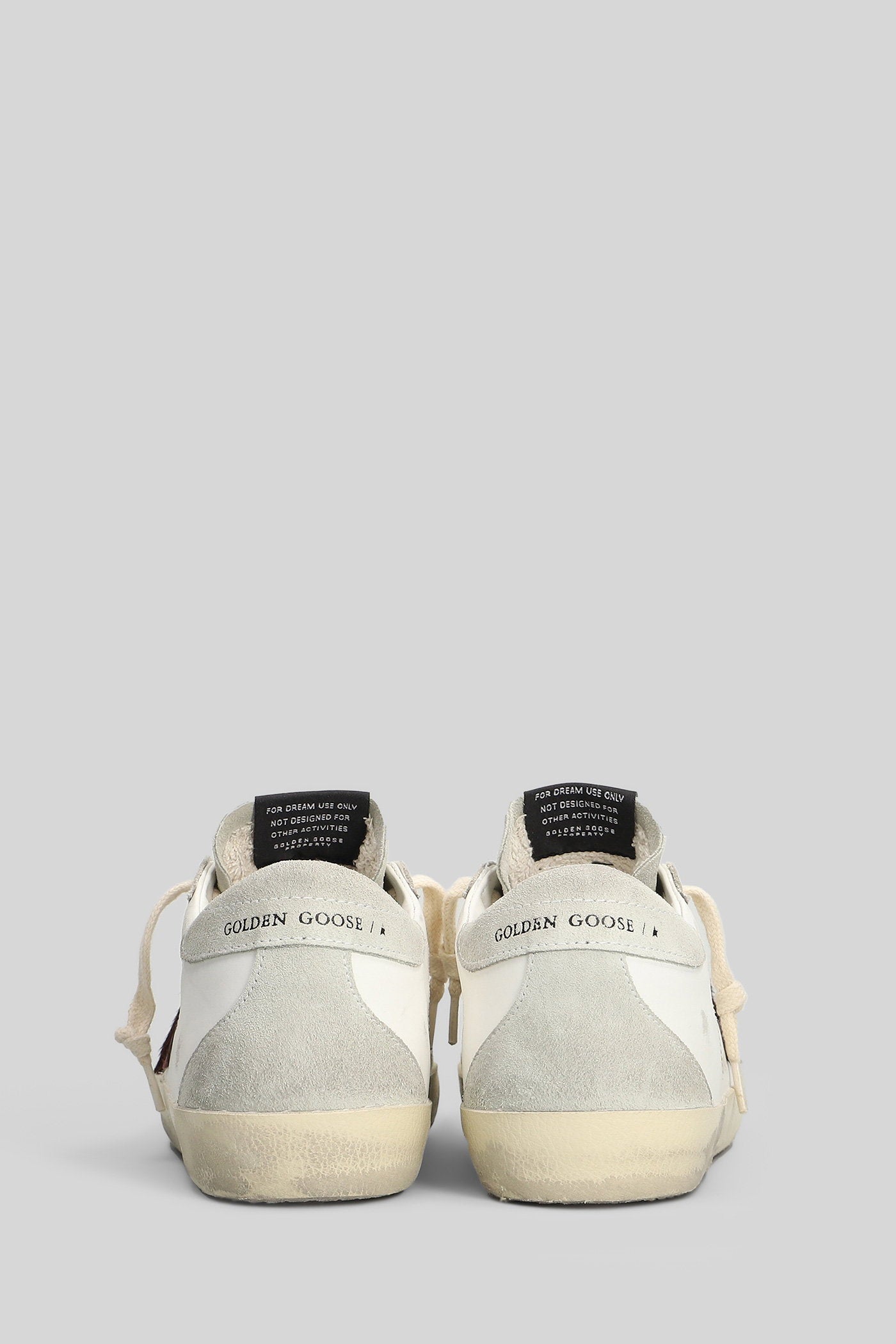 Superstar Sneakers in white suede and leather Scarpe