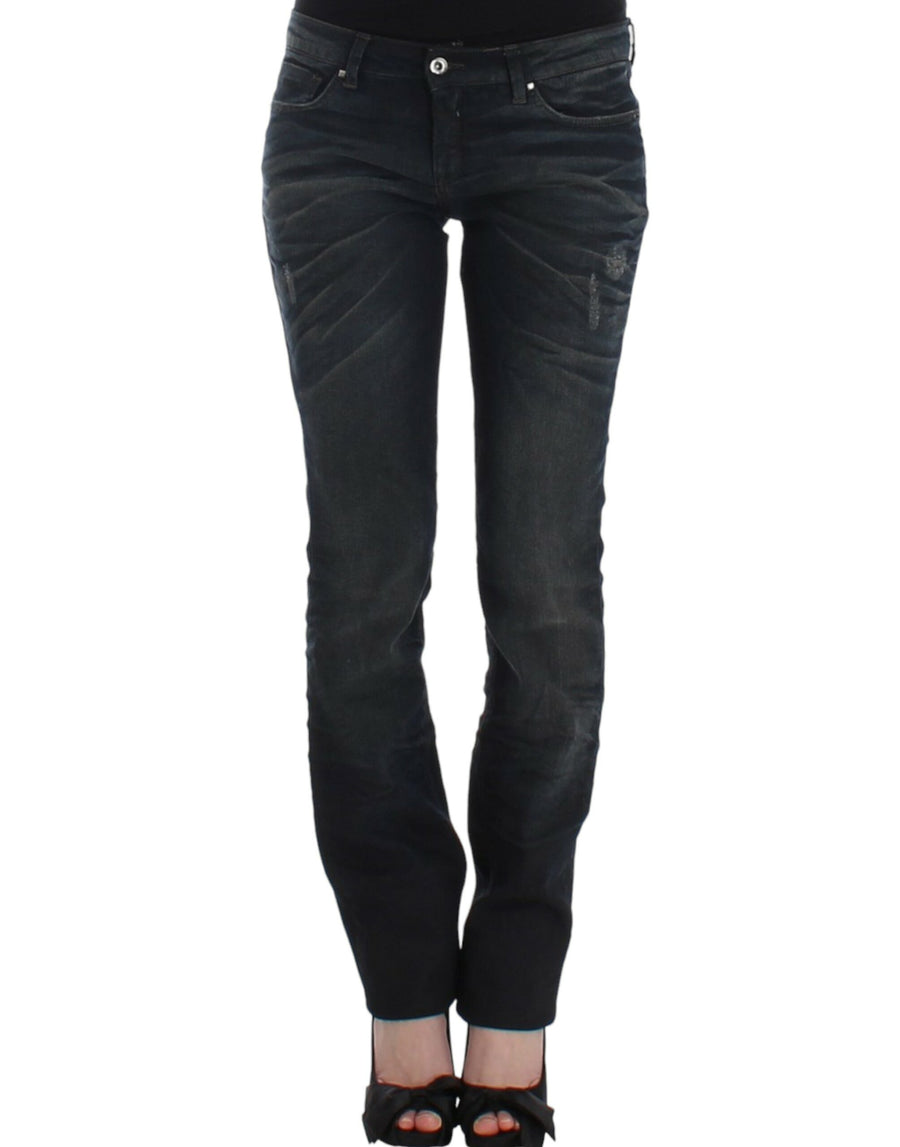 Costume National 98% cotton jeans in blue