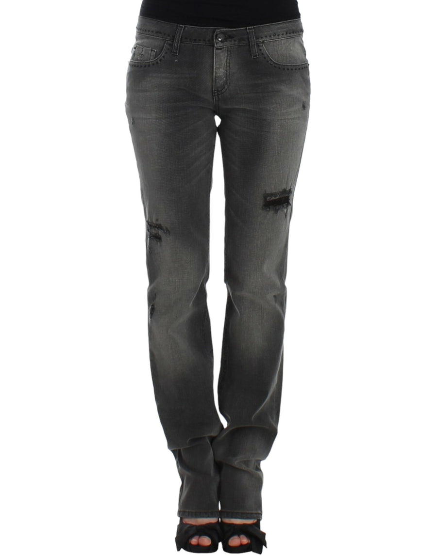 Costume National 98% cotton jeans in gray