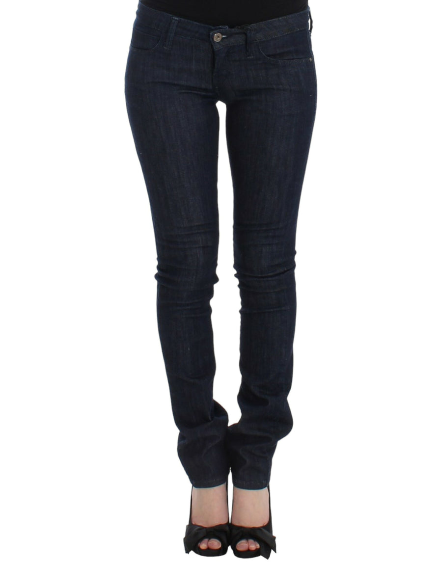 Costume National 98% cotton jeans in navy