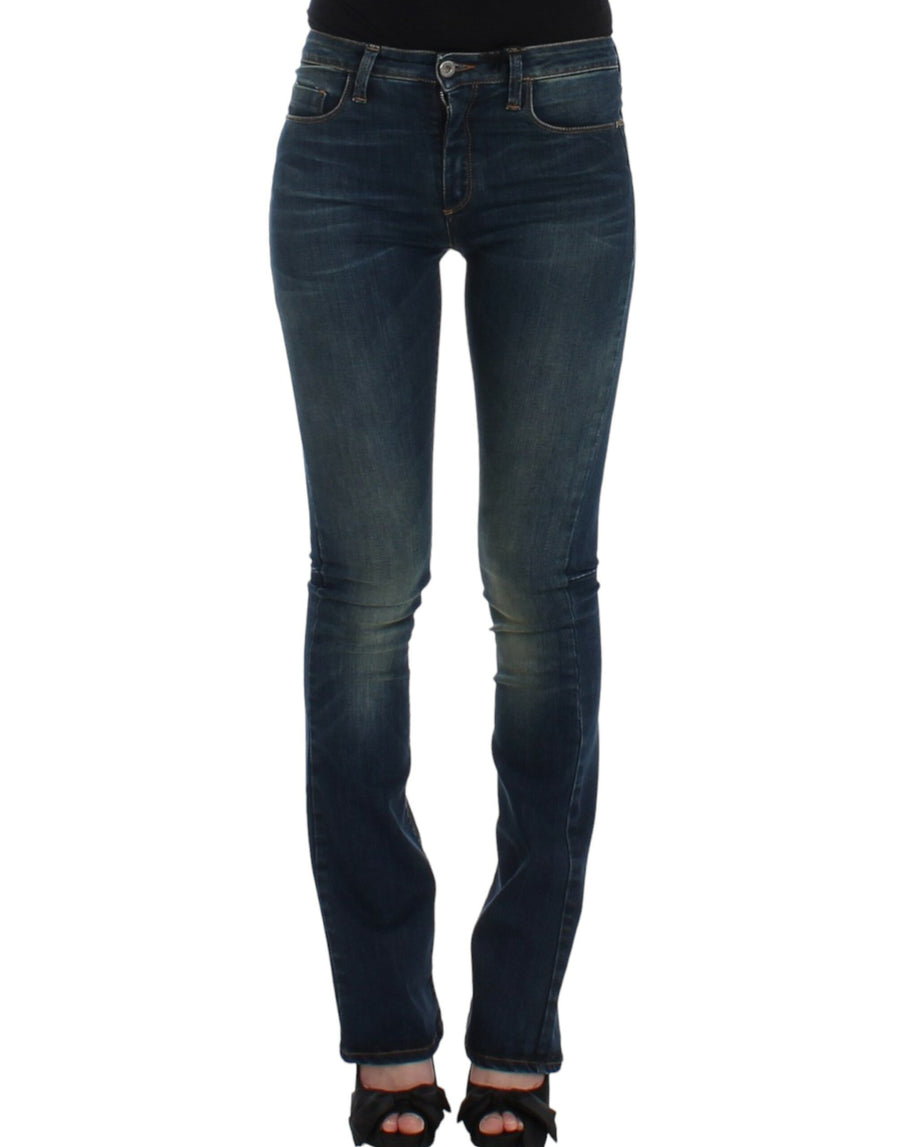 Costume National 91% cotton jeans in blue
