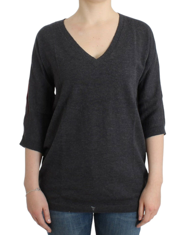 Costume National 40% Alpaca sweater in gray