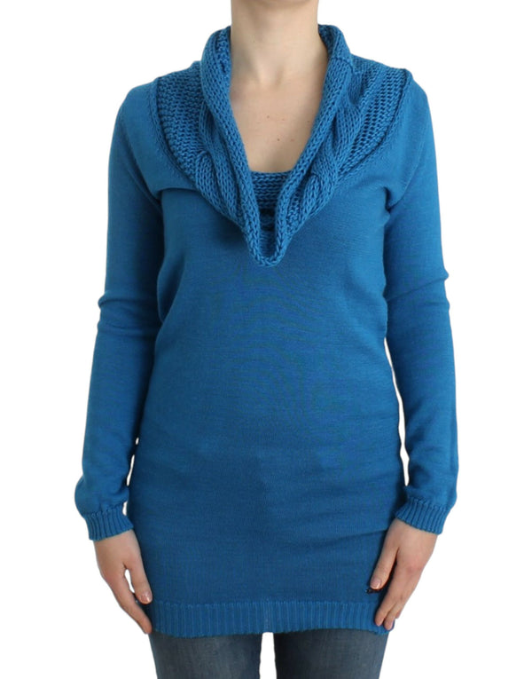 Costume National 50% Acrylic sweater in blue