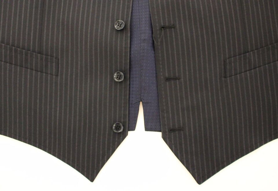 Dolce & Gabbana 97% Wool vest in gray