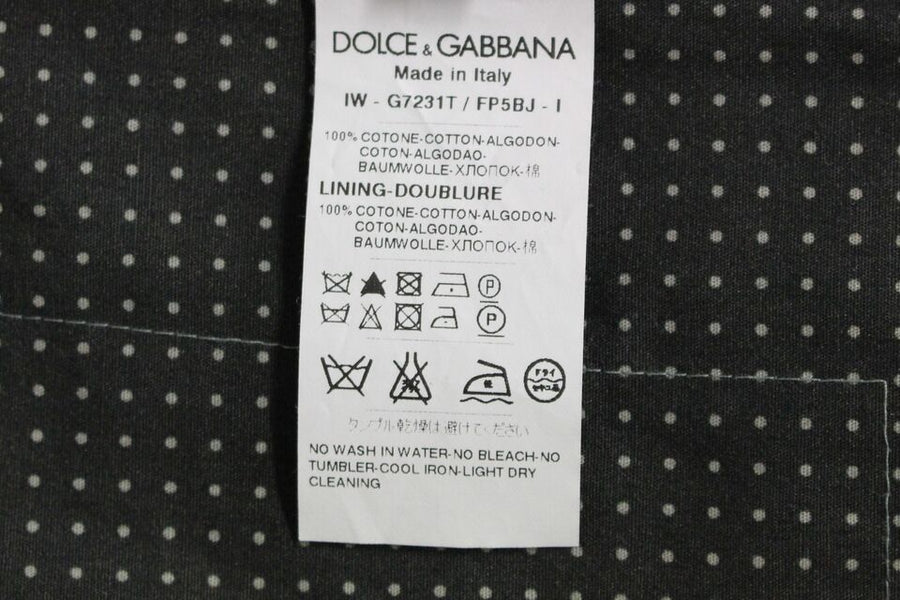Dolce & Gabbana 100% Cotton vest in gray