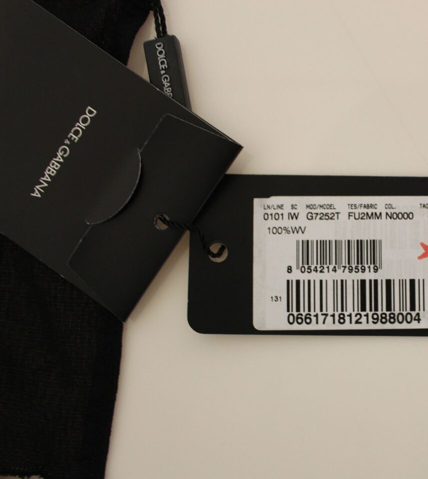 Dolce & Gabbana 100% Wool vest in black
