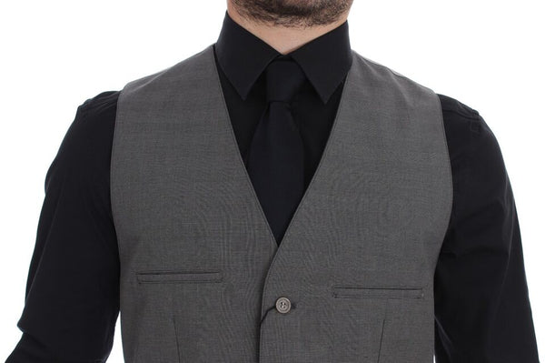 Dolce & Gabbana 100% Cotton vest in gray