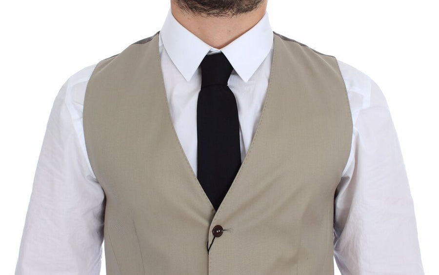 Dolce & Gabbana 100% Cotton vest in beige