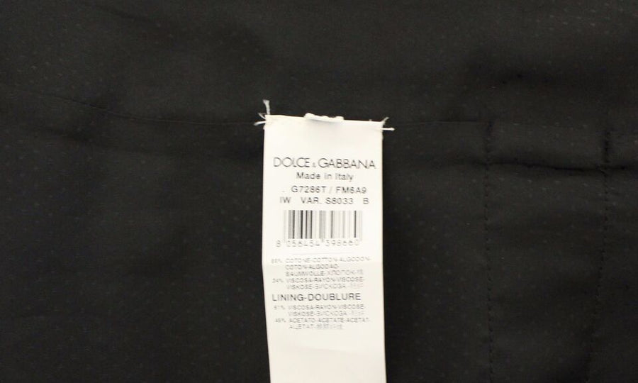 Dolce & Gabbana 66% Cotton vest in brown