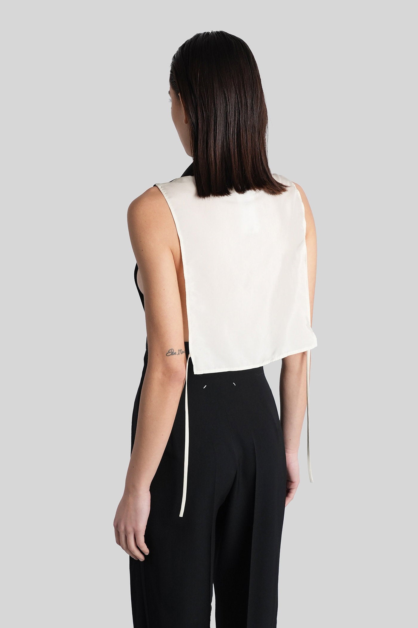 Cape in black viscose Abbigliamento