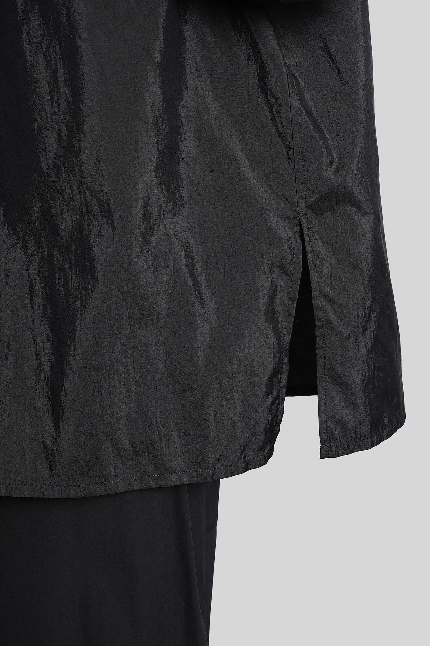 Shirt Black Polyamide Abbigliamento