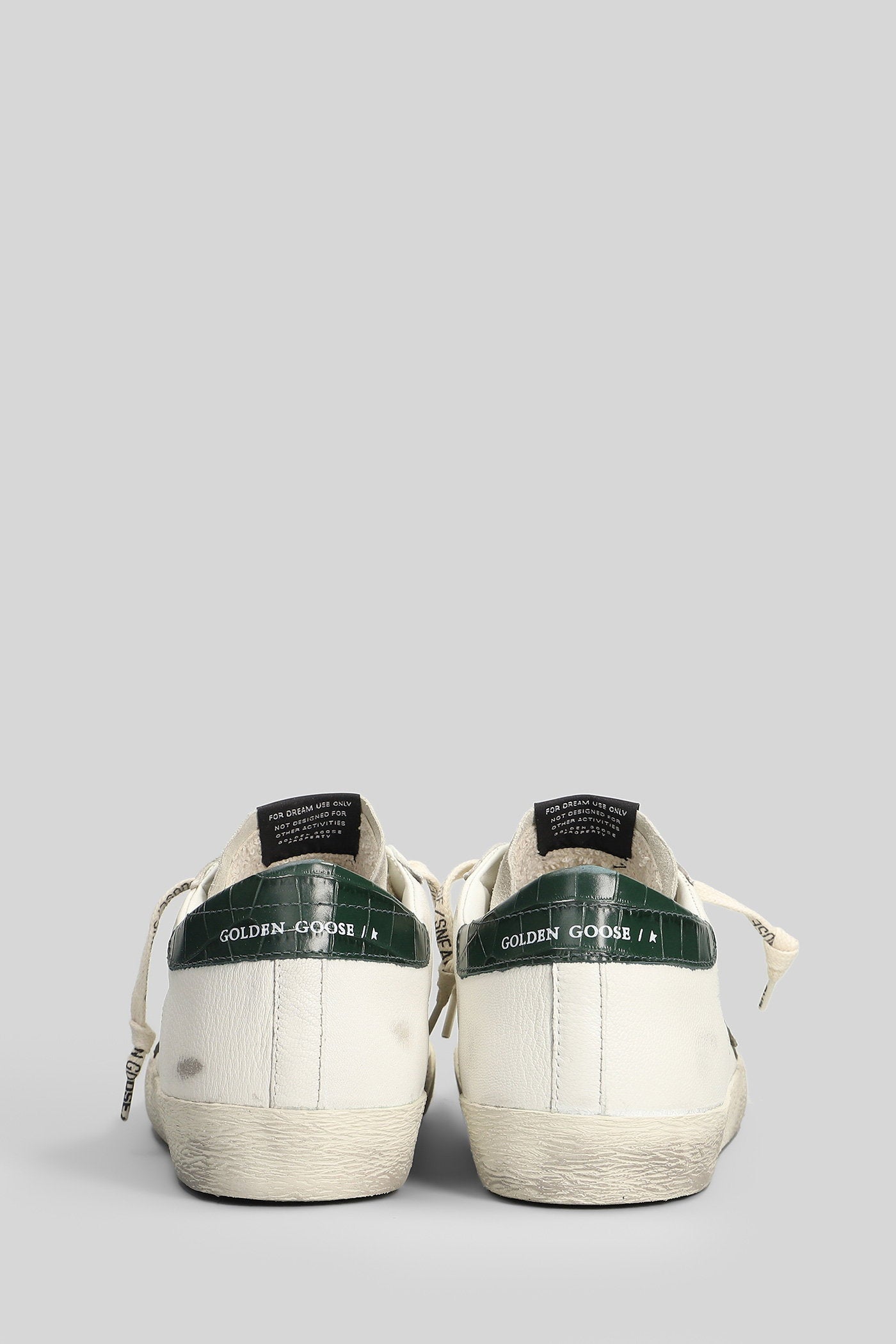 Superstar Sneakers in white suede and leather Scarpe