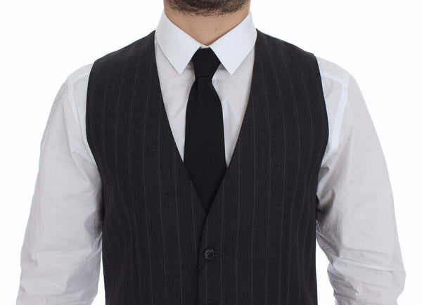 Dolce & Gabbana 68% Acetate vest in gray
