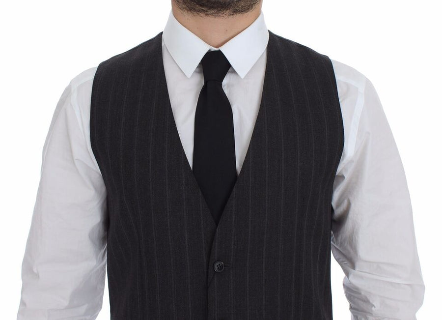 Dolce & Gabbana 68% Acetate vest in gray