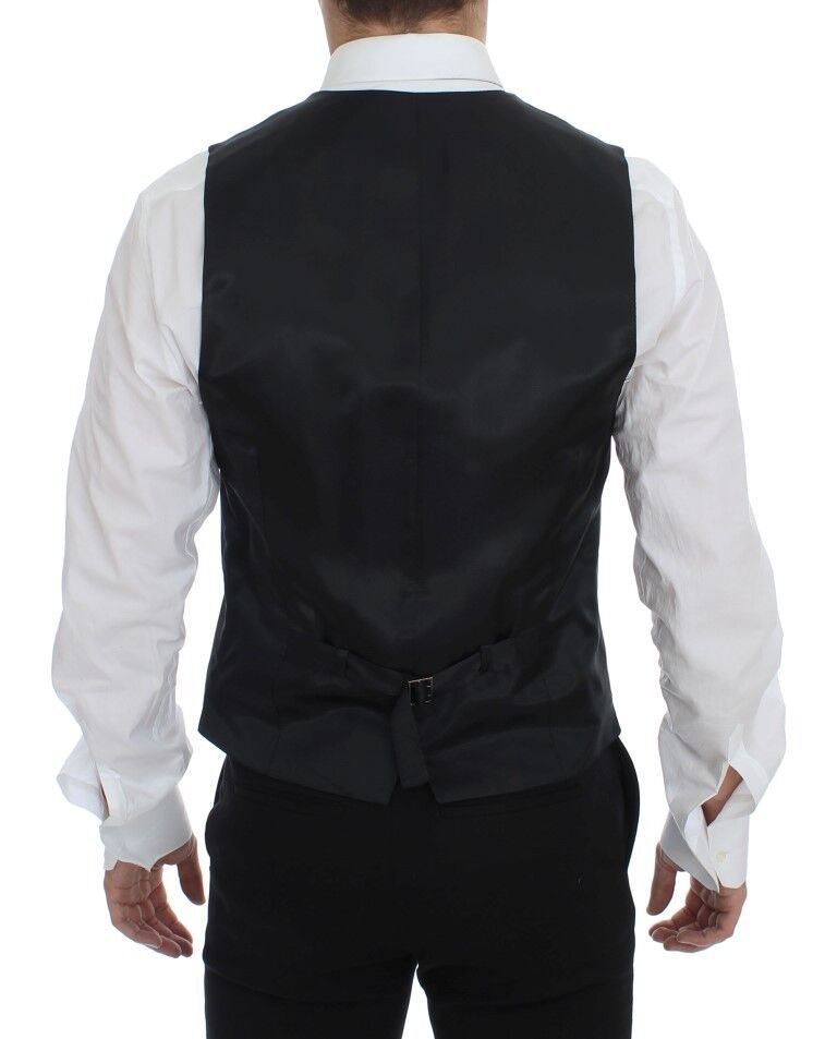 Dolce & Gabbana 100% Wool vest in gray