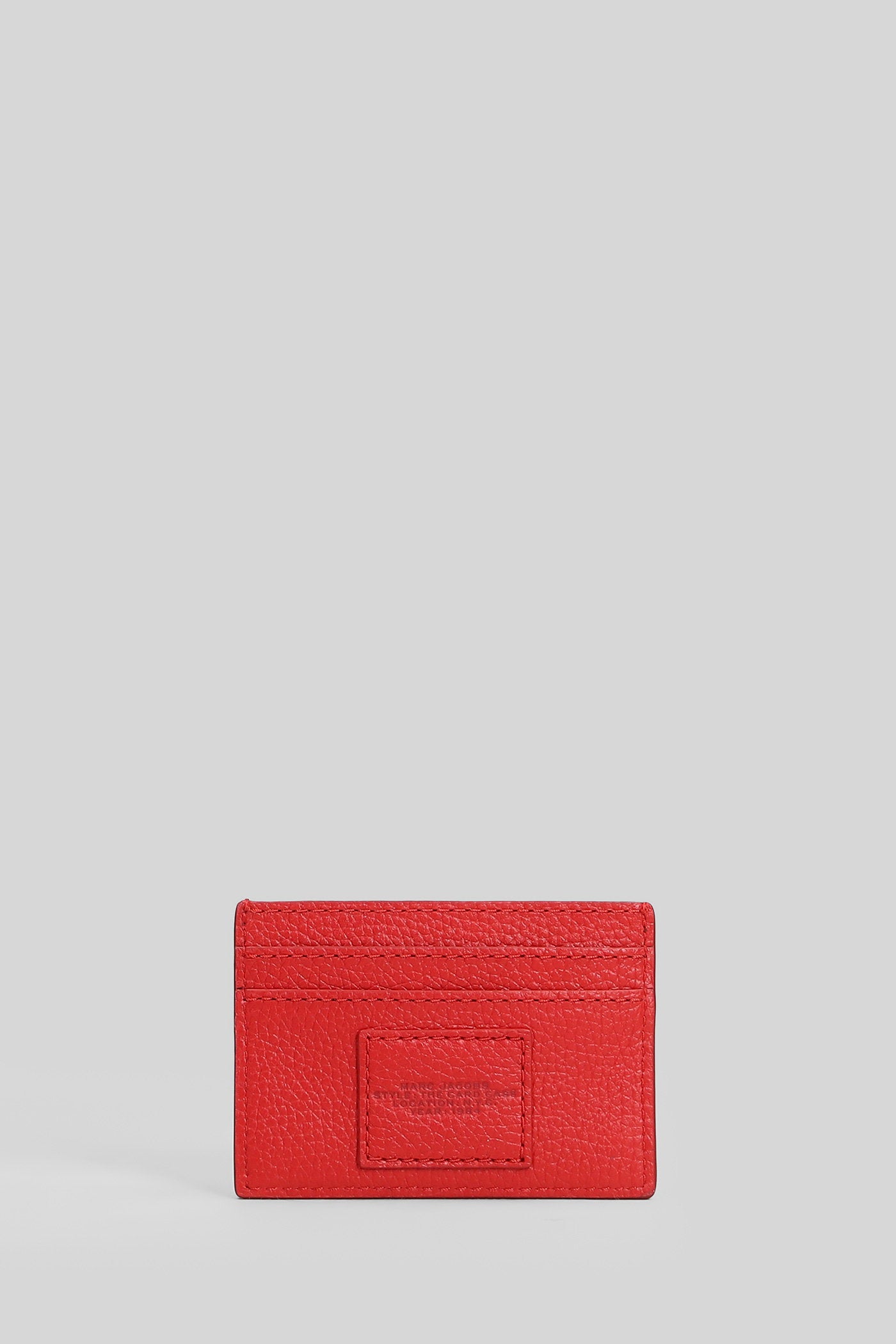 The card case Wallet in red leather Accessori