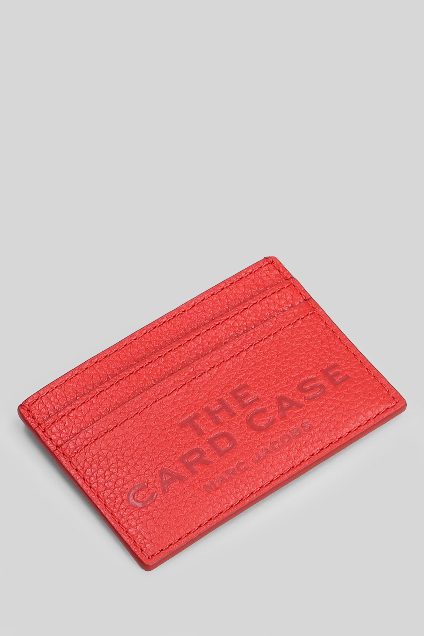 The card case Wallet in red leather Accessori