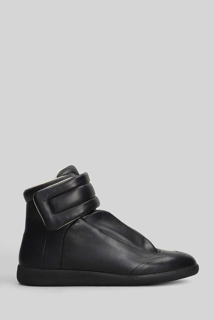 Future Sneakers Black Leather Scarpe