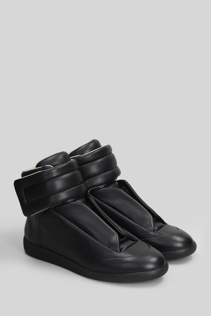 Future Sneakers Black Leather Scarpe