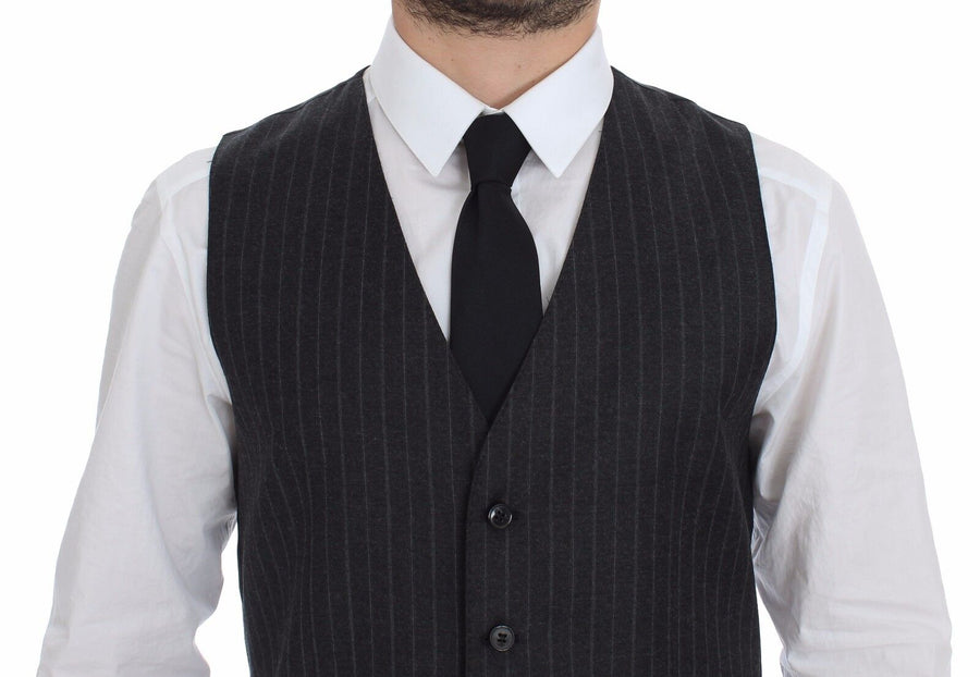 Dolce & Gabbana 100% Wool vest in gray