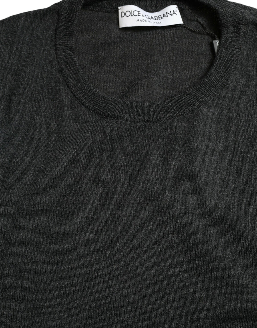Dolce & Gabbana 100% Wool sweater in gray
