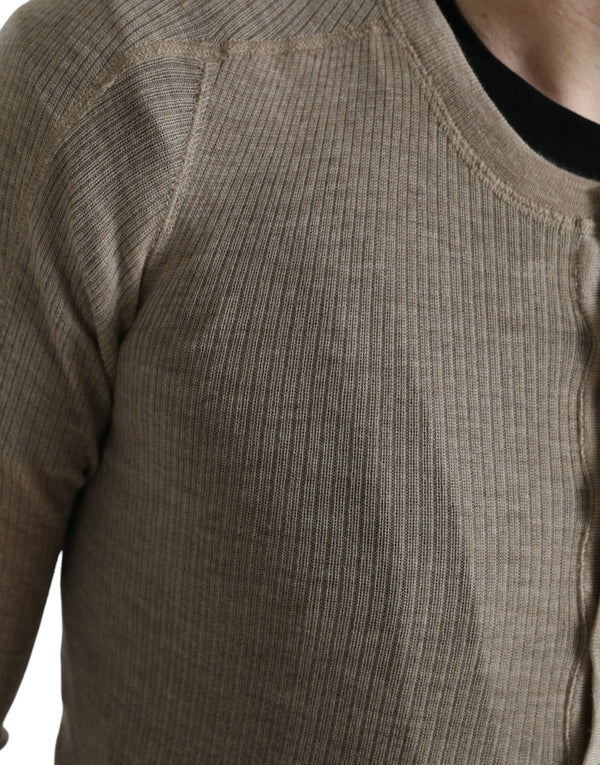 Dolce & Gabbana 100% Cashmere sweater in beige