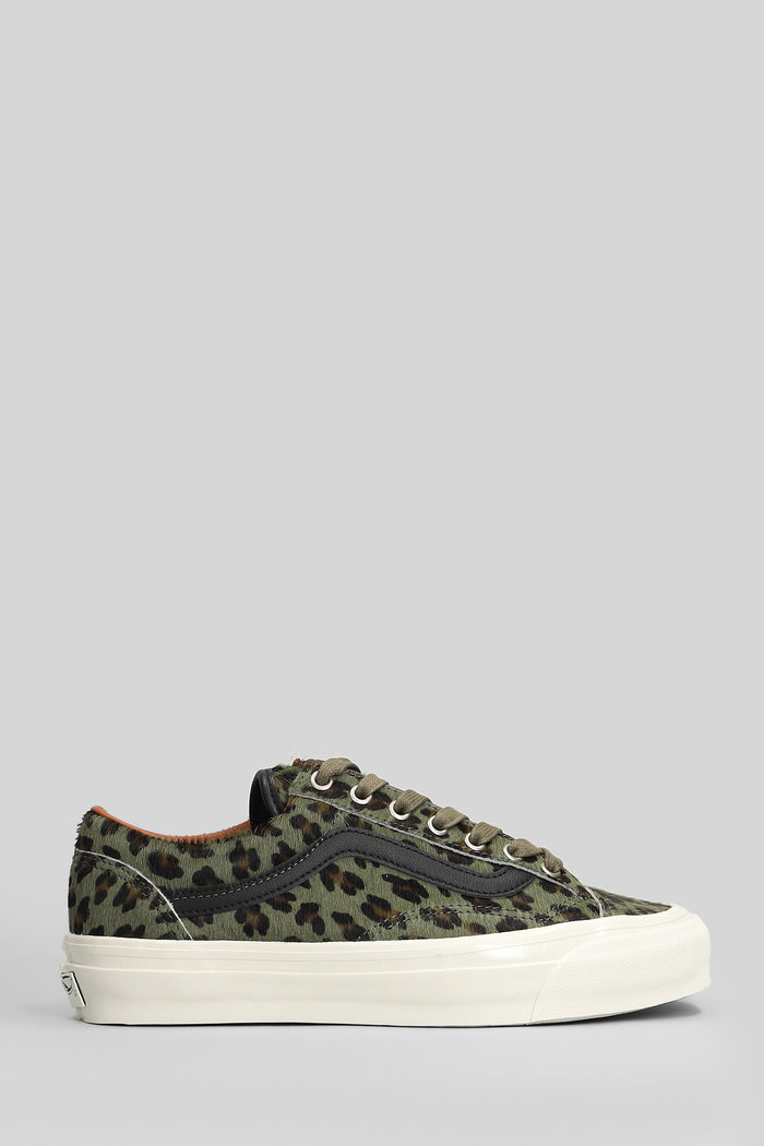 Lx Old Skool 36 Sneakers Green Pony Skin Scarpe