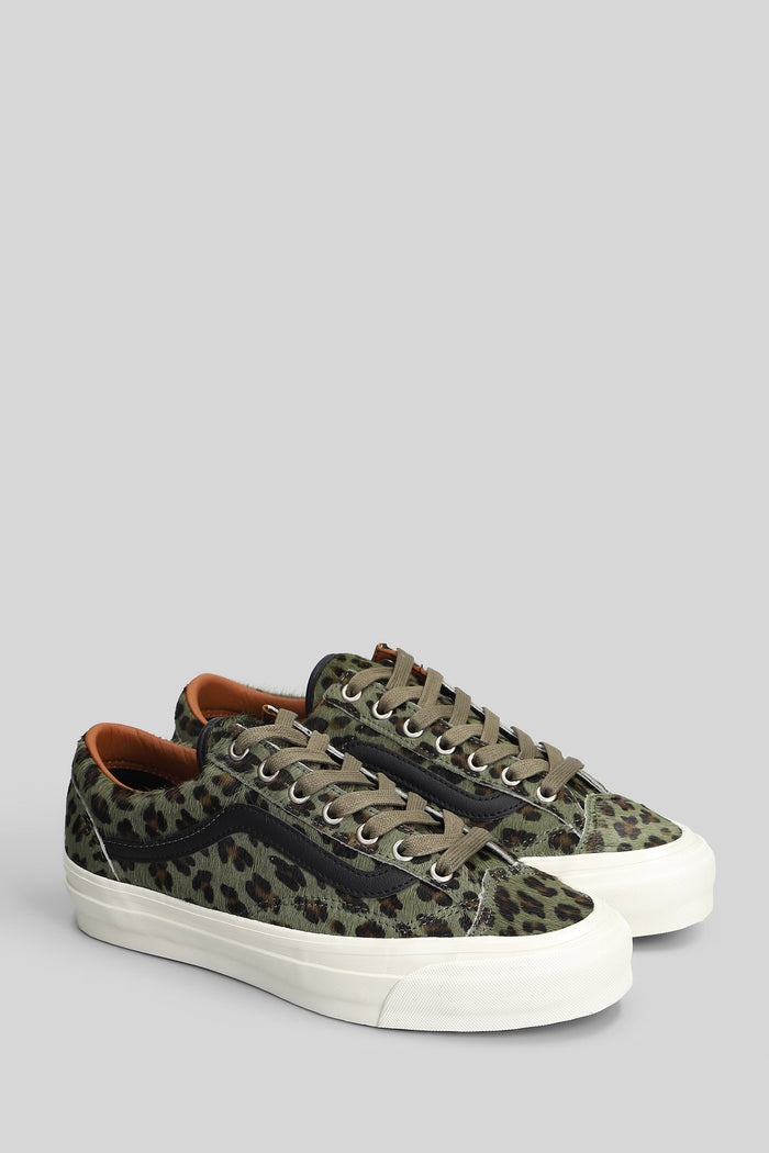 Lx Old Skool 36 Sneakers Green Pony Skin Scarpe