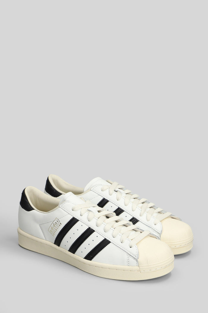 Superstar Vintage Sneakers in white leather Scarpe