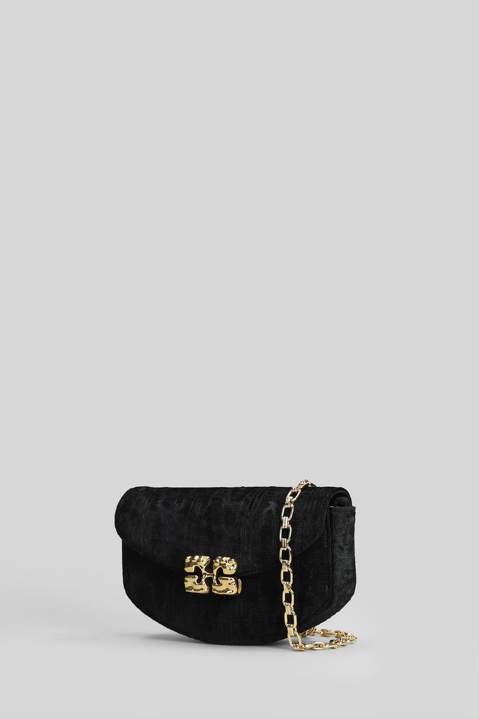 Lulu Shoulder Bag Black Polyester Borse