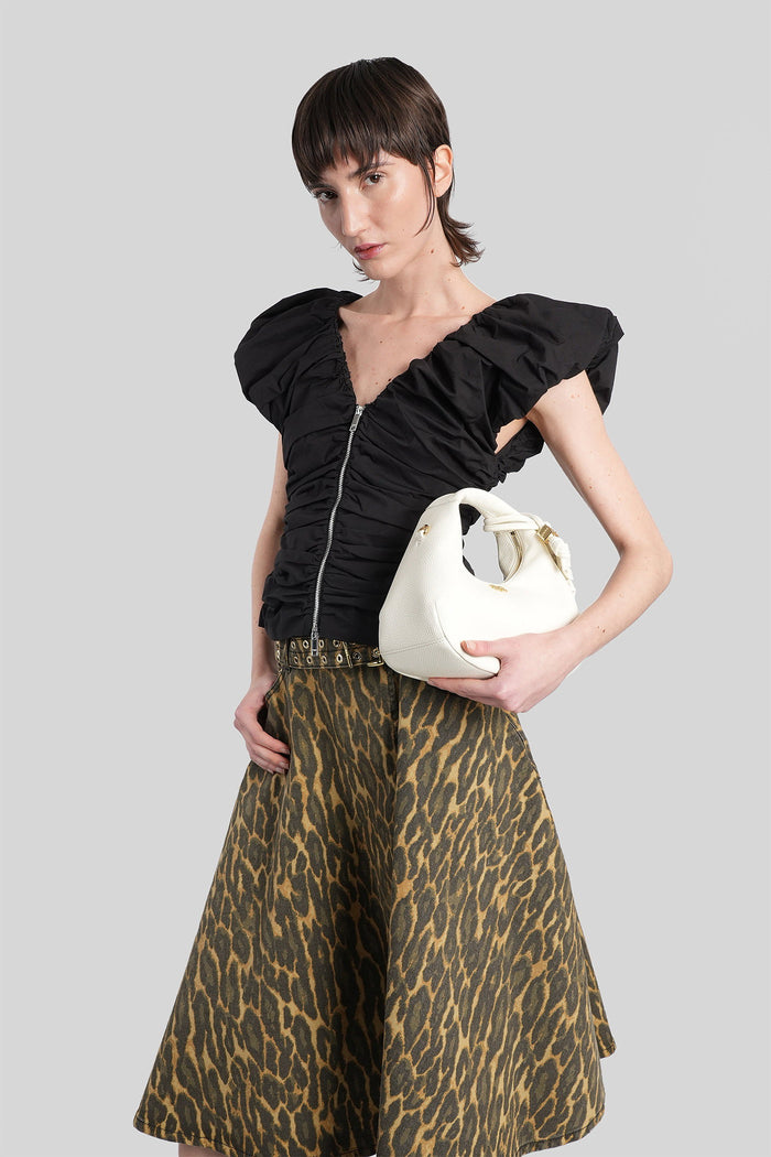 Topwear Black Cotton Abbigliamento