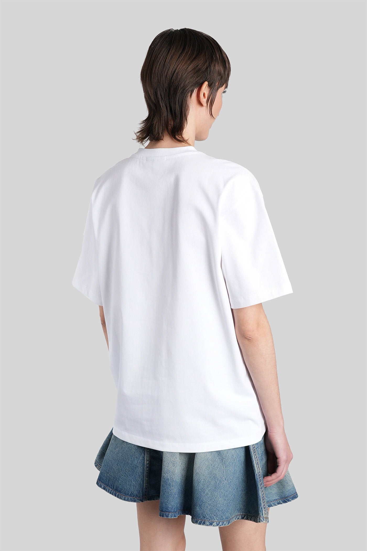 T-Shirt White Cotton Abbigliamento