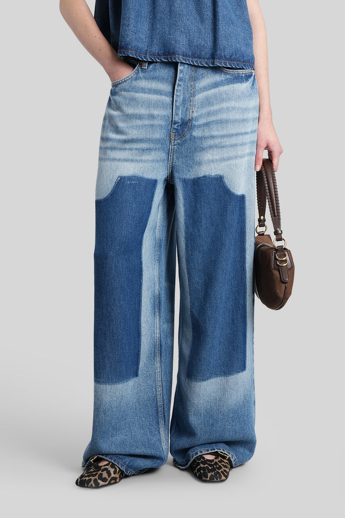 Jeans Blue Cotton Abbigliamento