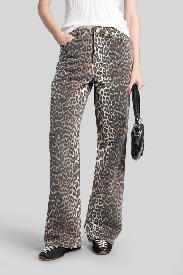 Izey Jeans Animalier Cotton Abbigliamento