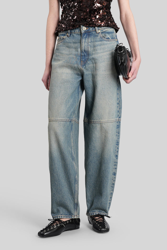 Stary Jeans Blue Cotton Abbigliamento